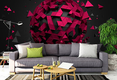 Fototapeta Prvky v 3d priestore 1709